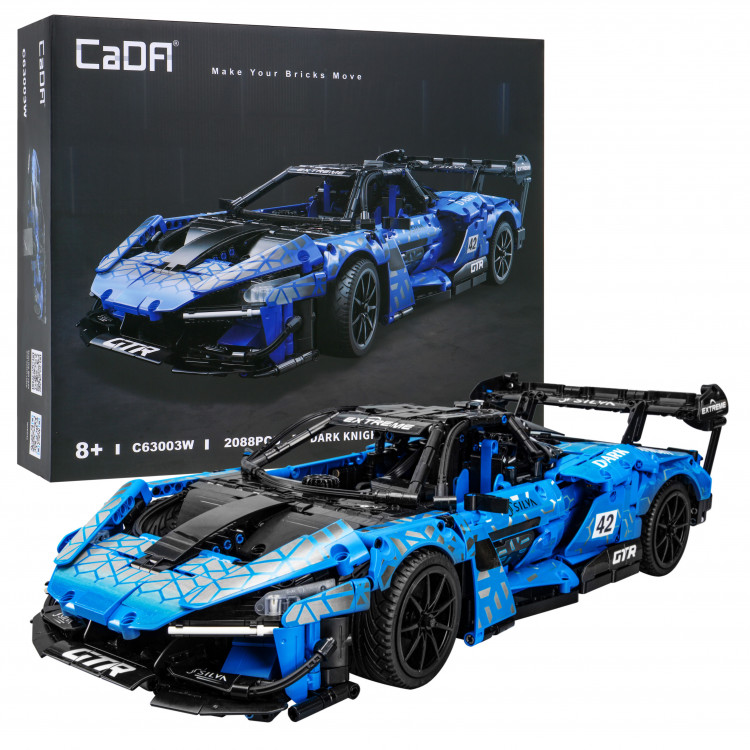 Stavebnica Cada – športové auto Dark Knight 2088 dielov